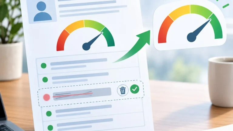 Credit score increase after a collection account is removed from a credit report