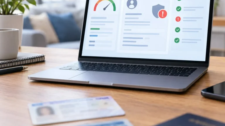 Credit report retrieval problem and identity verification